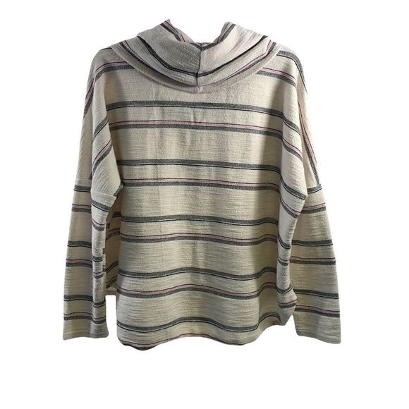Dolan Cowlneck Striped Top Size S - Picture 2 of 9